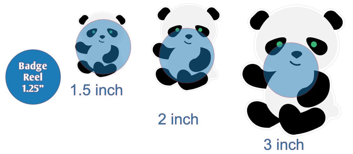 Panda - Acrylic Shape #479