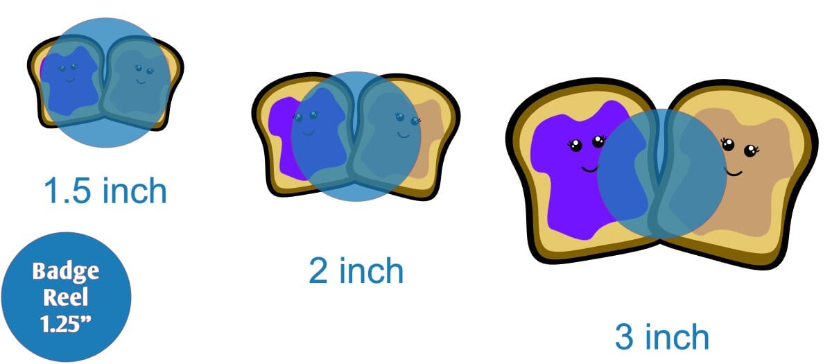Peanut Butter and Jelly - Acrylic Shape #1730