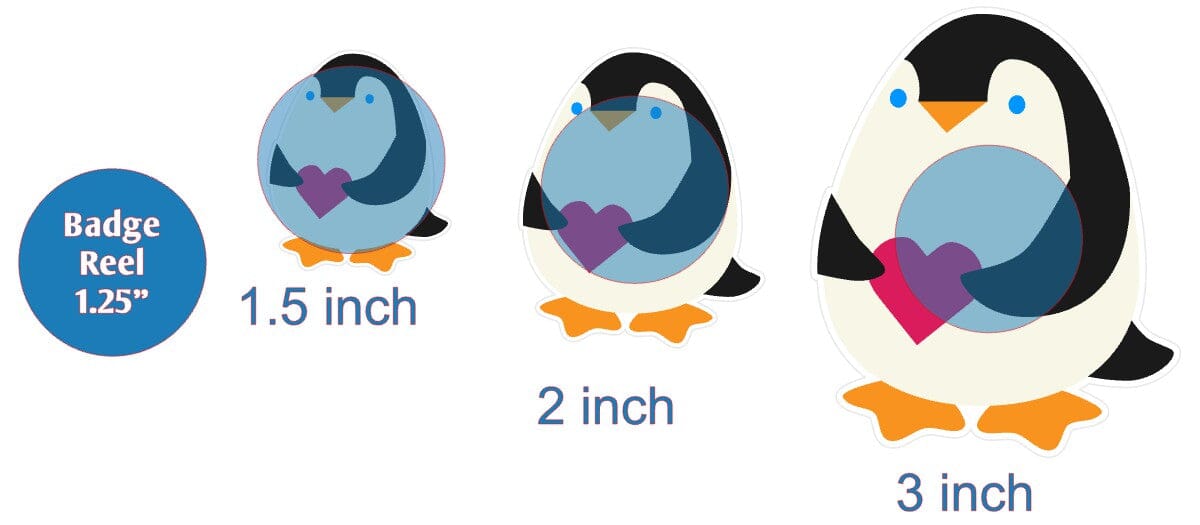 Penguin - Acrylic Shape #478