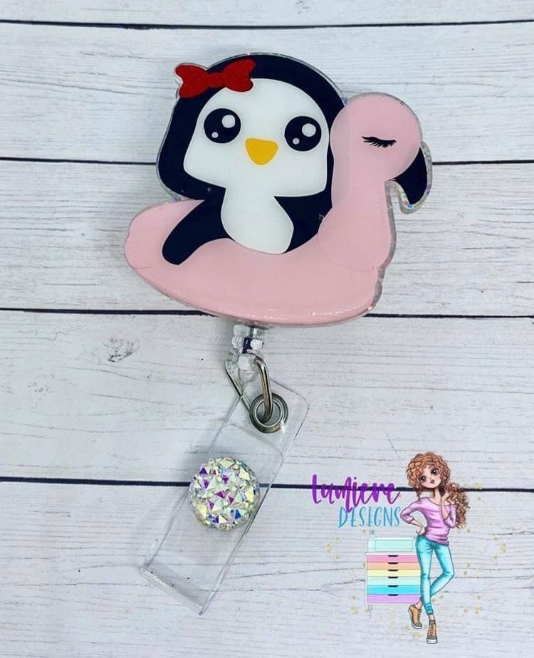 Penguin Floatie - Acrylic Shape #724