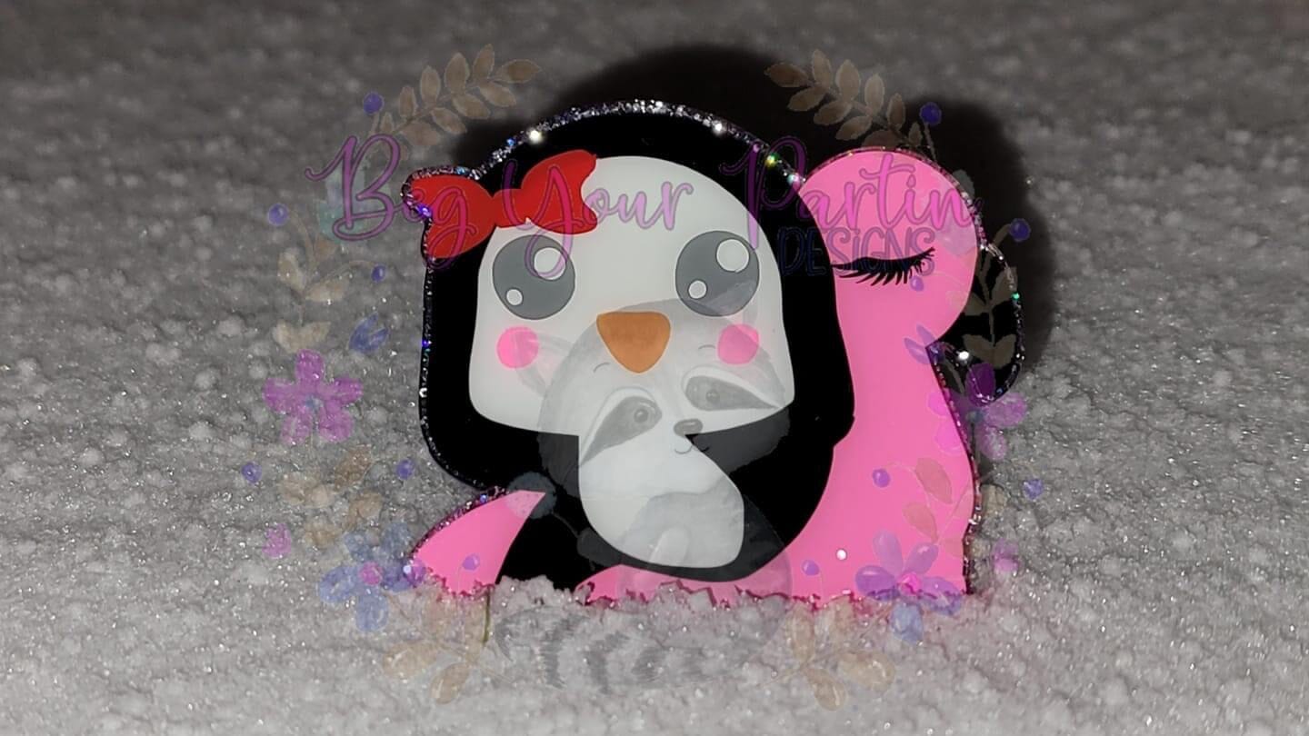 Penguin Floatie - Acrylic Shape #724