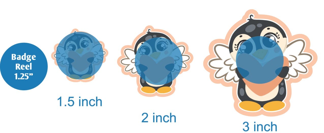 Penguin with Wings - DECAL AND ACRYLIC SHAPE #DA0548