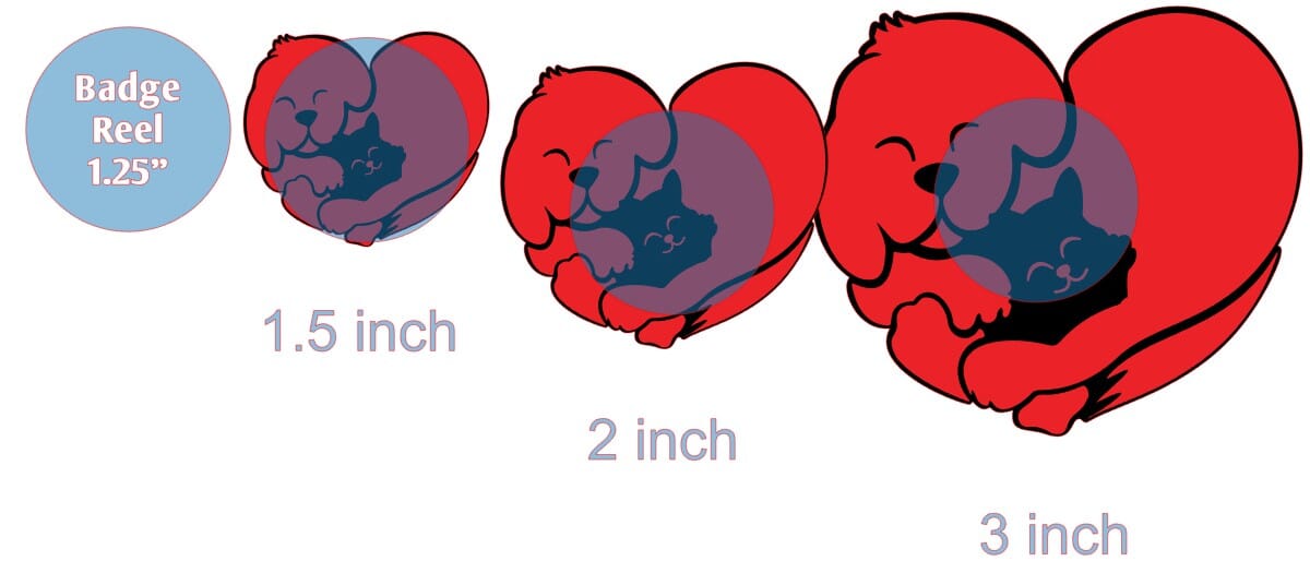 Pet Heart - Acrylic Shape #793