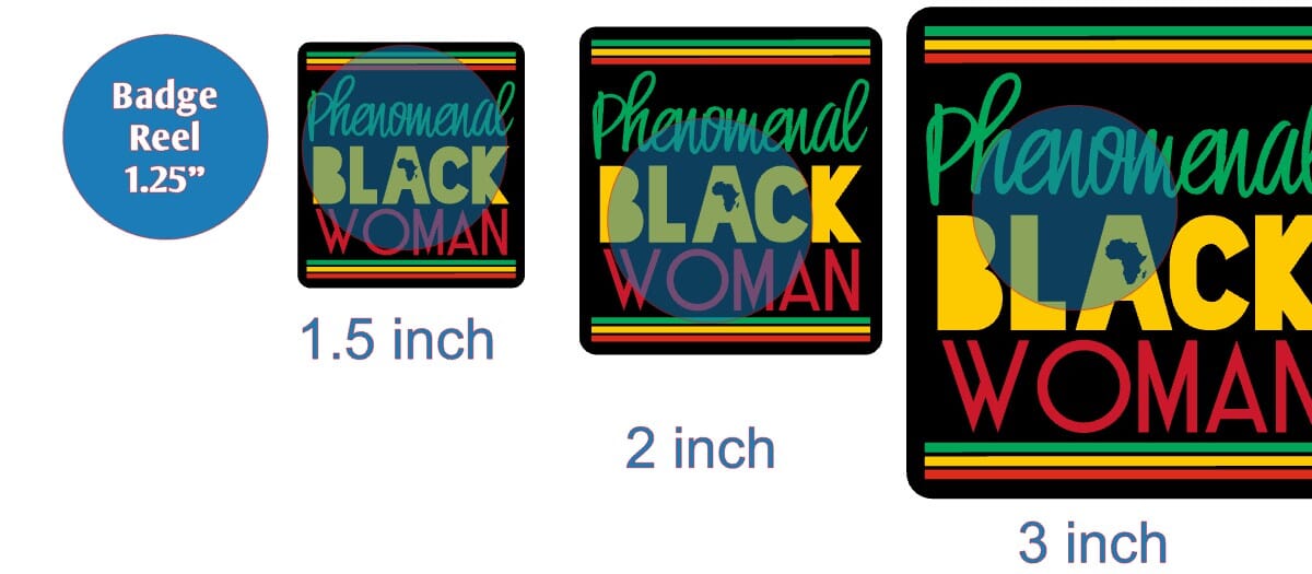 Phenomenal Black Woman - Acrylic Shape #370