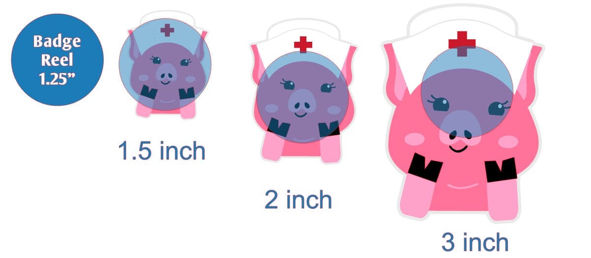 Piggie Nurse - Acrylic Shape #441