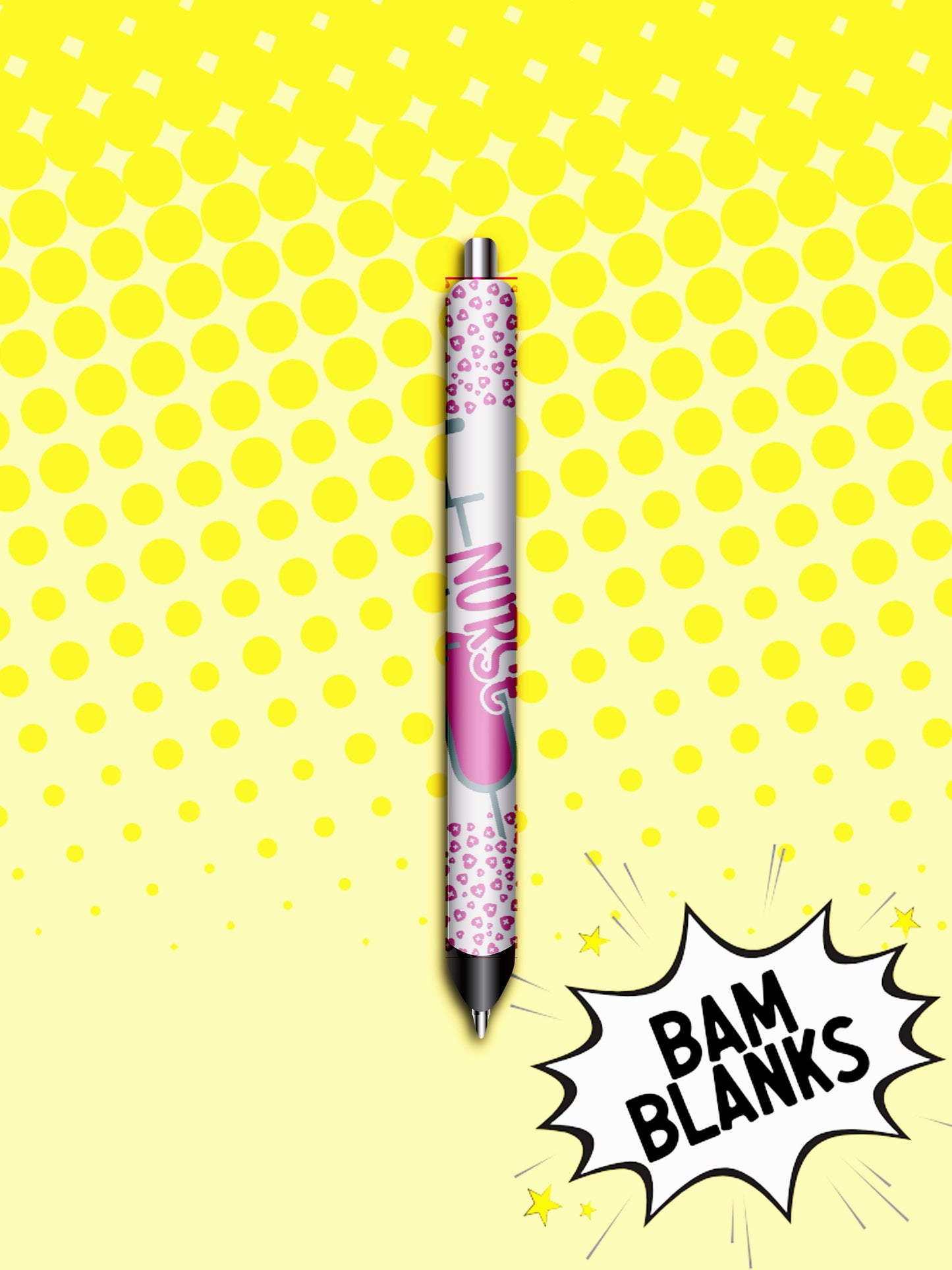 Pink Syringe Nurse - PEN WRAP #PW0001