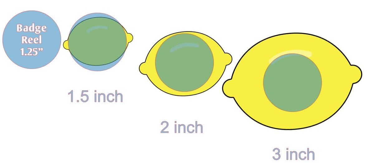 Plain Lemon - Acrylic Shape #962