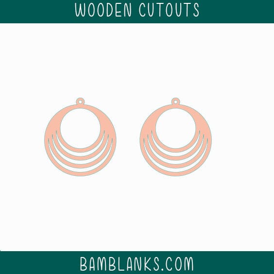 Port Arthur Earrings Wood Blanks #W040