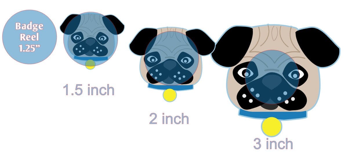 Pug Face - Acrylic Shape #973