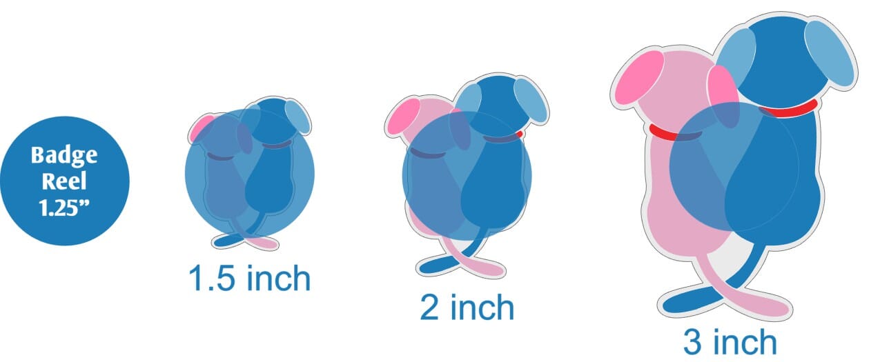 Puppy Love - Acrylic Shape #406