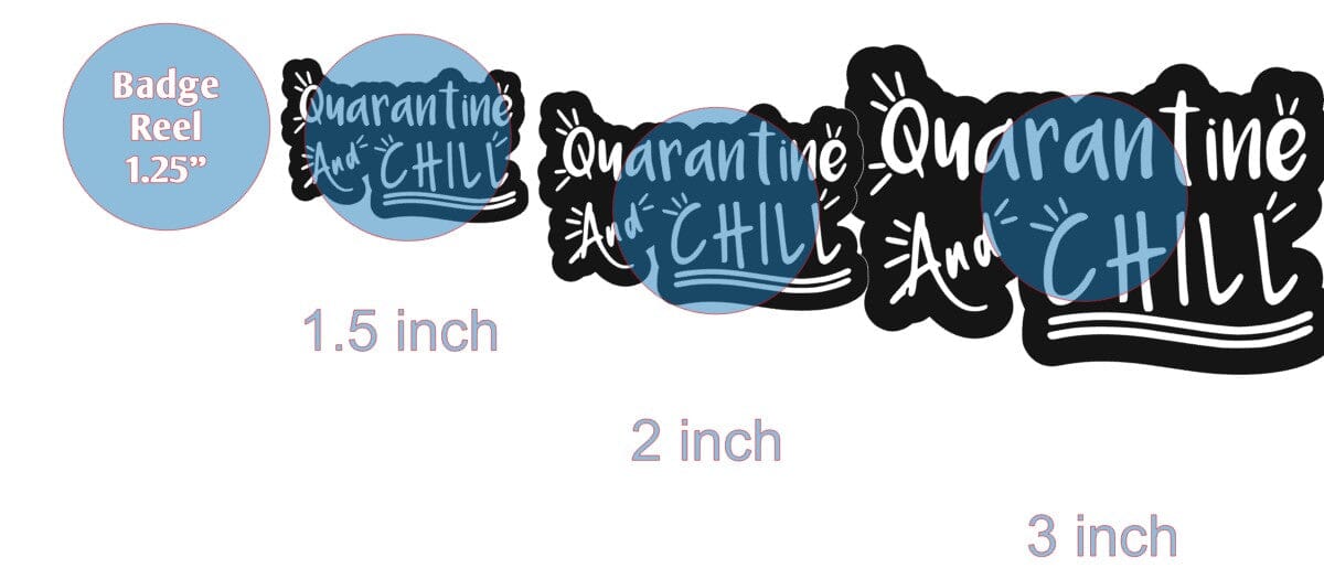Quarantine and Chill - Acrylic Shape #191