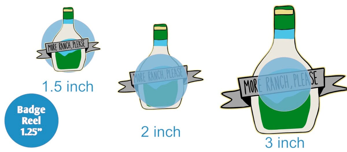 Ranch Dressing - Acrylic Shape #1591