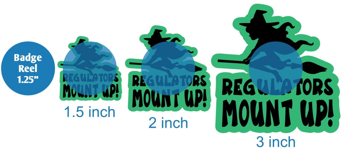 Regulators Mount Up - Acrylic Shape #1827