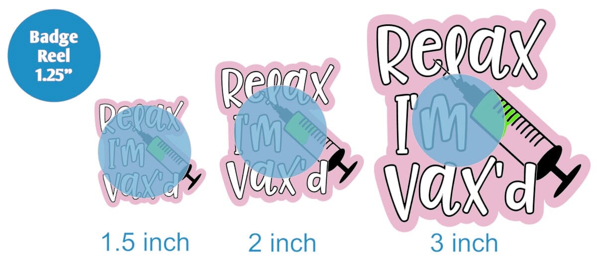 Relax Im Vaxd - Acrylic Shape #1357