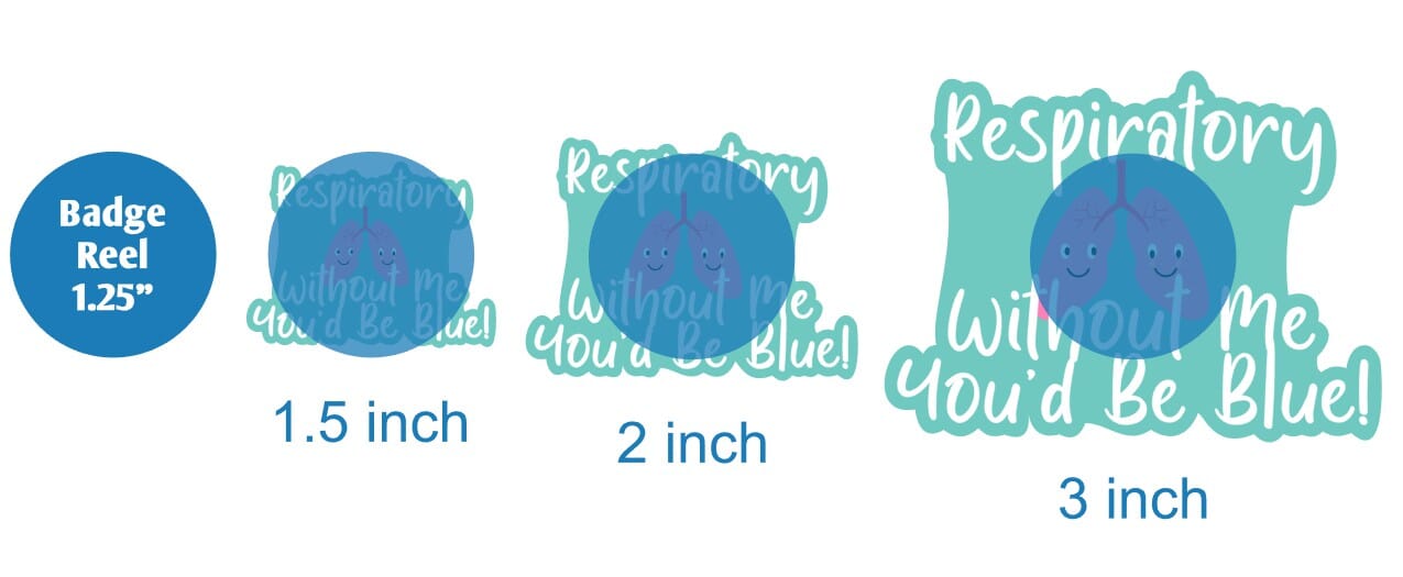 Respiratory Without Me - Acrylic Shape #1163