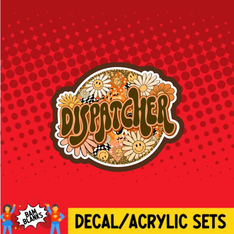 Retro Dispatcher - DECAL AND ACRYLIC SHAPE #DA01237