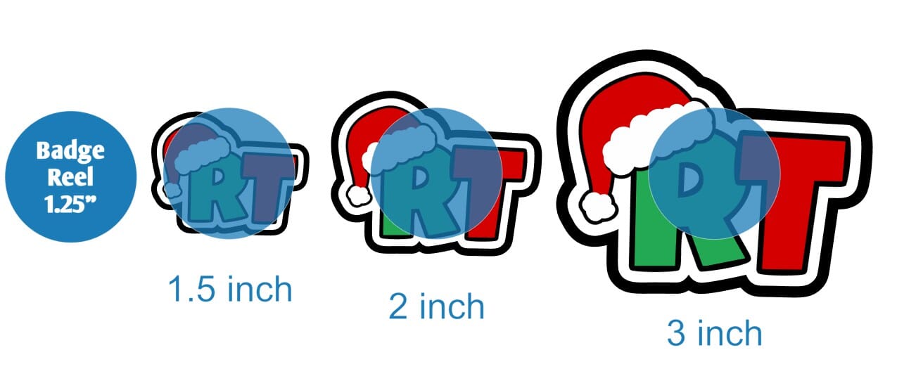 RT Santa Hat - Acrylic Shape #2475