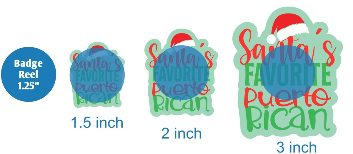 Santas Favorite Puerto Rican - Acrylic Shape #902