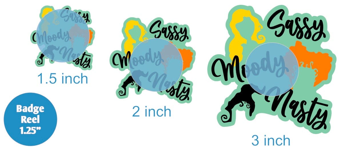 Sassy Moody Nasty - Acrylic Shape #1846