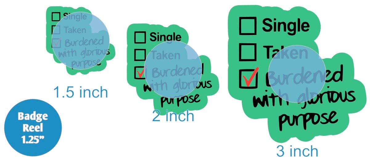 Single Taken - Acrylic Shape #1569