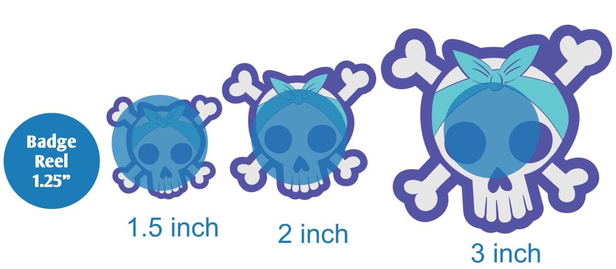 Skull Bandanna - Acrylic Shape #831