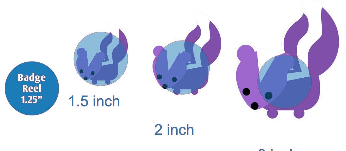 Skunk - Acrylic Shape #477