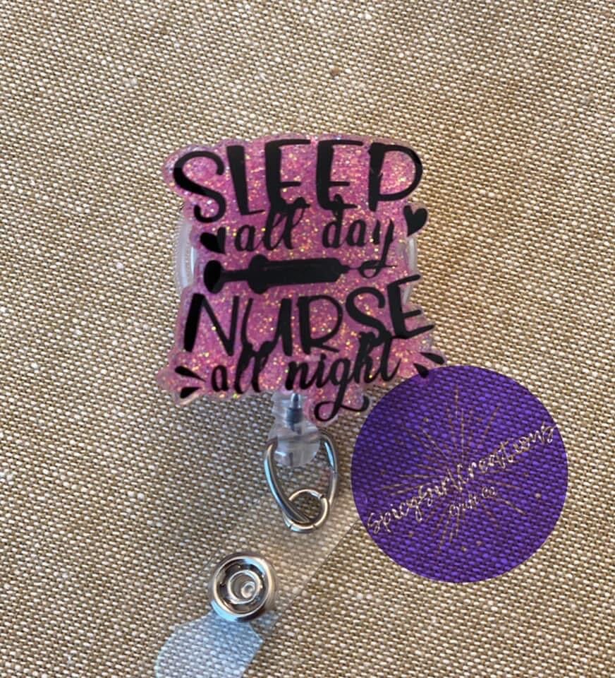 Sleep All Day - Acrylic Shape #101