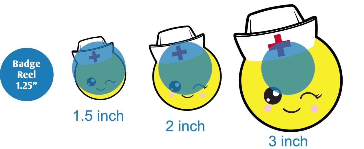 Smiley Face Nurse - Acrylic Shape #122