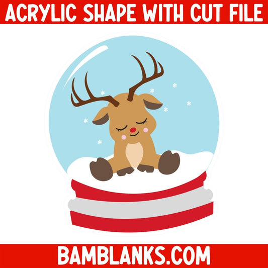 Snowglobe - Acrylic Shape #516