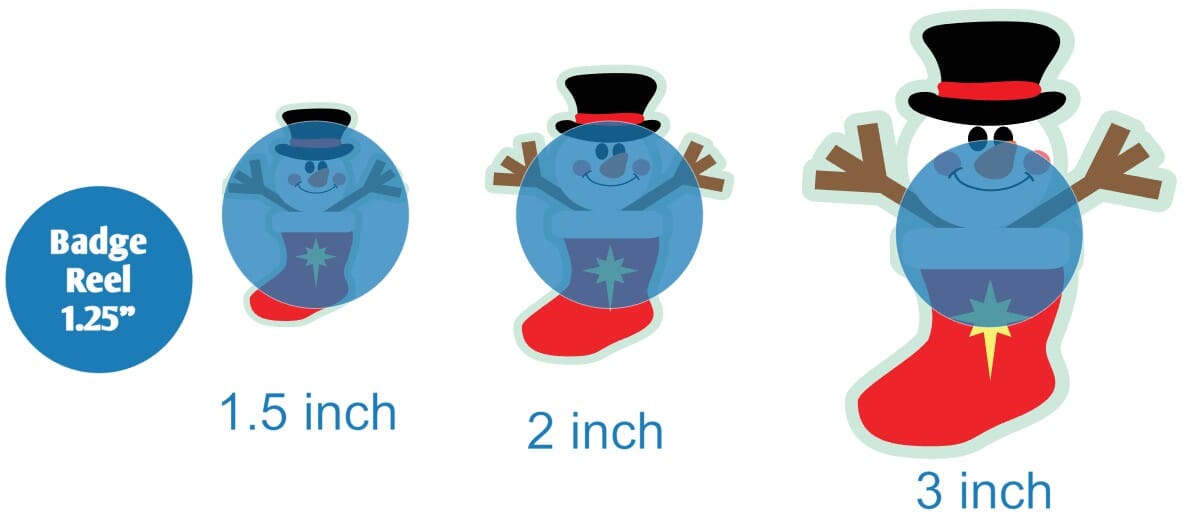 Snowman Stocking - Acrylic Shape #1890