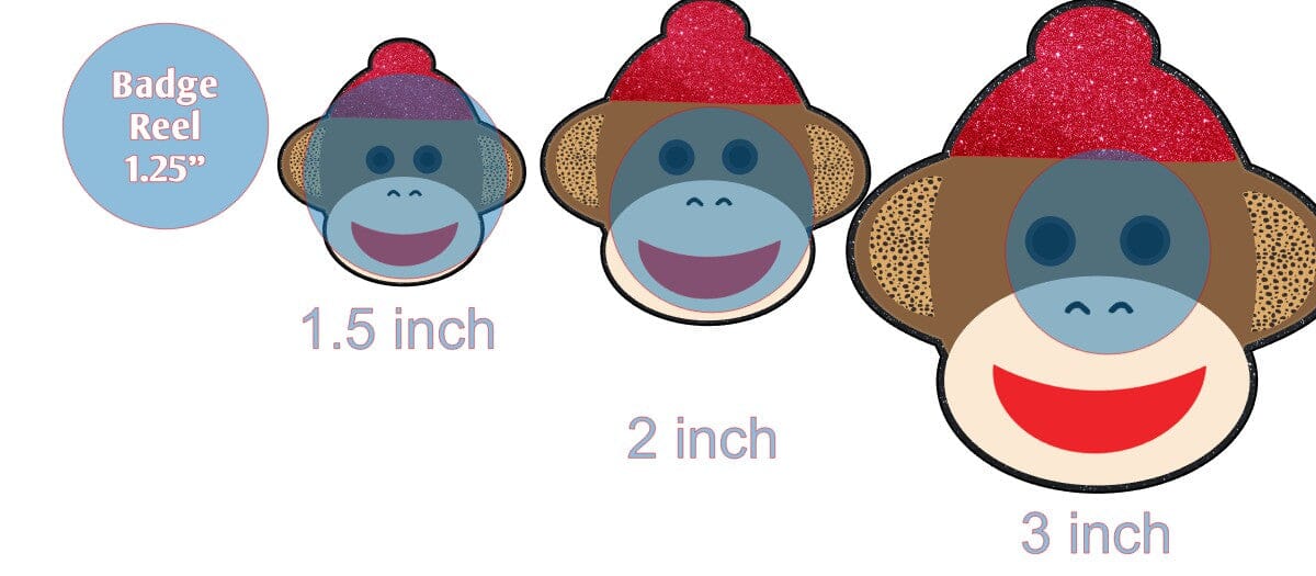 Sock Monkey - Acrylic Shape #206