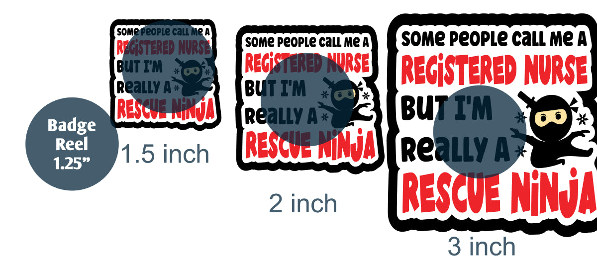 Some Call Me A Registered Nurse - Acrylic Shape #2359