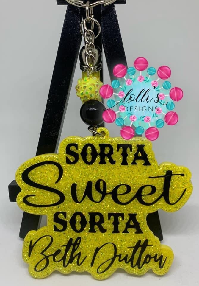 Sorta Sweet Sorta Beth Dutton - Acrylic Shape #753
