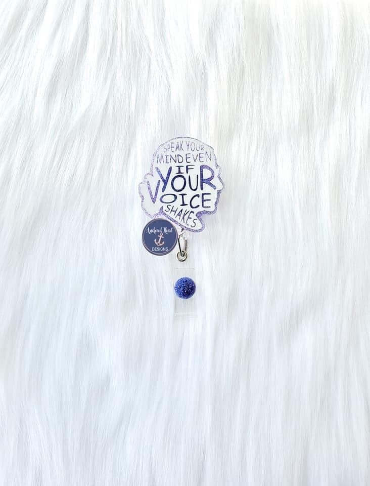 Speak your Mind - Acrylic Shape #1205