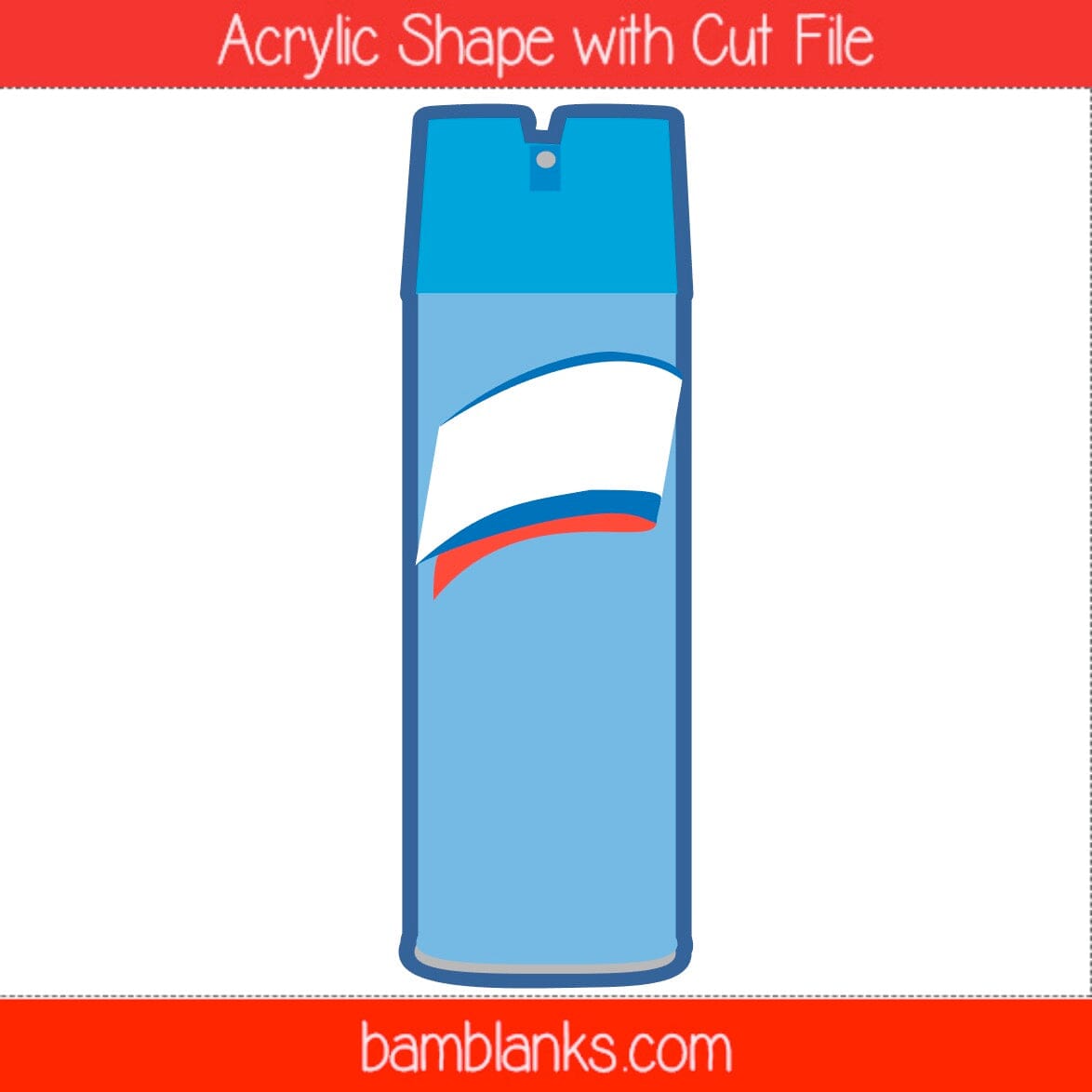 Spray Can - Acrylic Shape #202