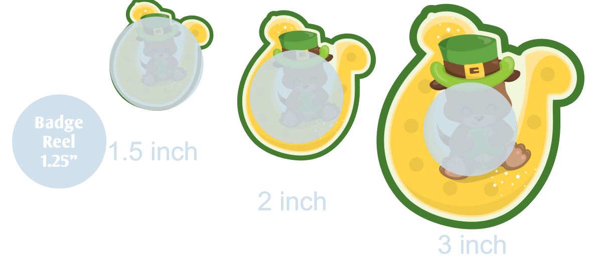 St. Patrick's Puppy - DECAL AND ACRYLIC SHAPE #DA0619