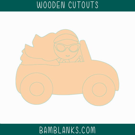 Sunday Drive Wood Blank #W010