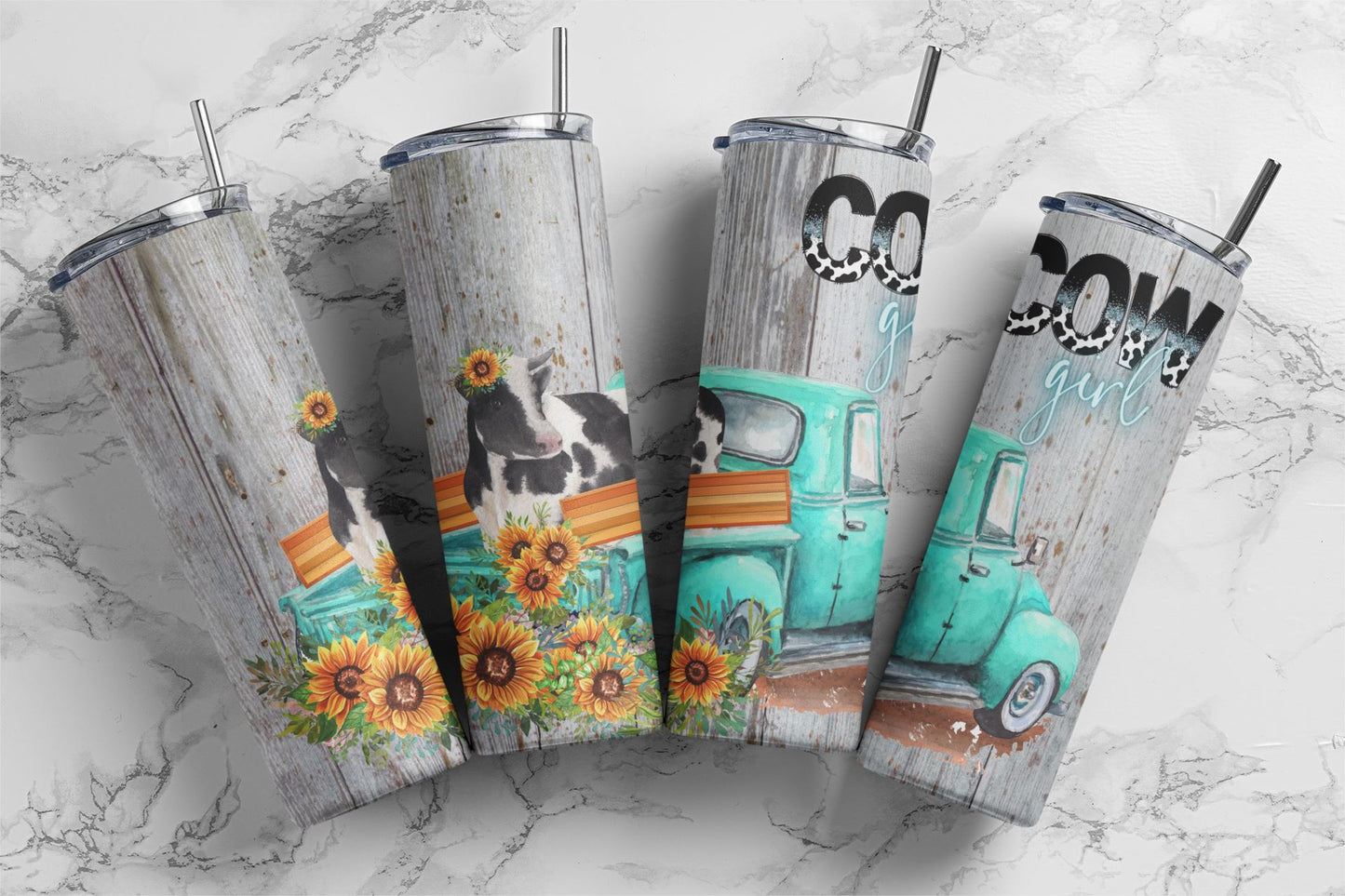 Sunflower Cow Girl - CW0096