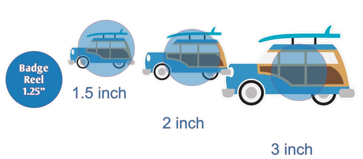 Surf Wagon - Acrylic Shape #470