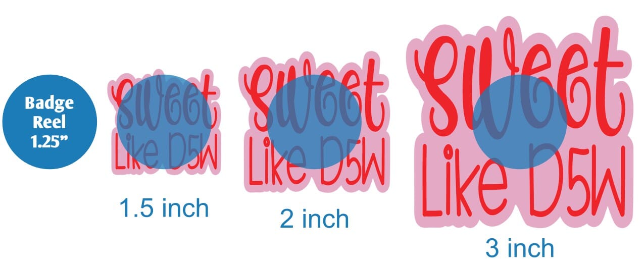 Sweet Like D5W - Acrylic Shape #1209