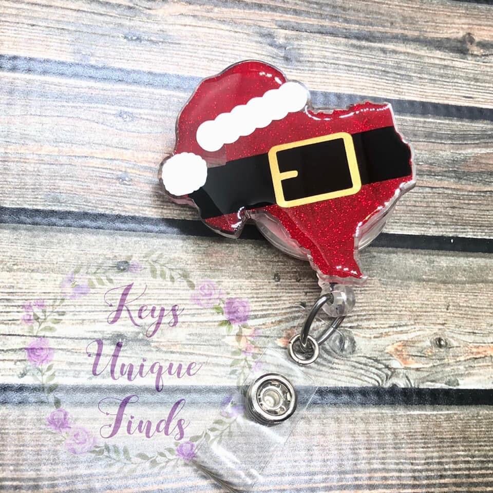 Texas Santa Hat - Acrylic Shape #608
