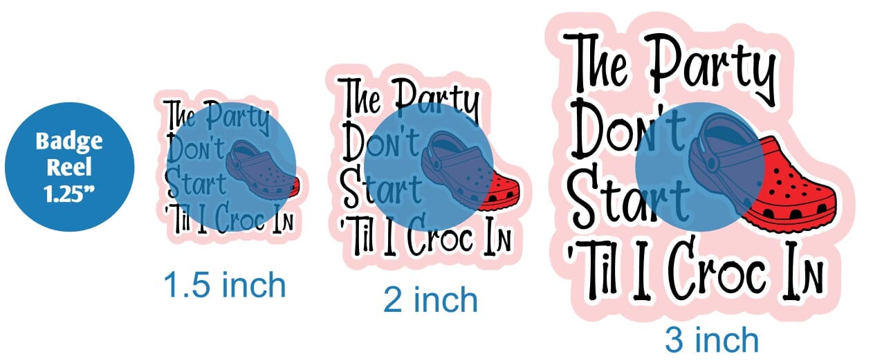 The Party Dont Start - Acrylic Shape #1210