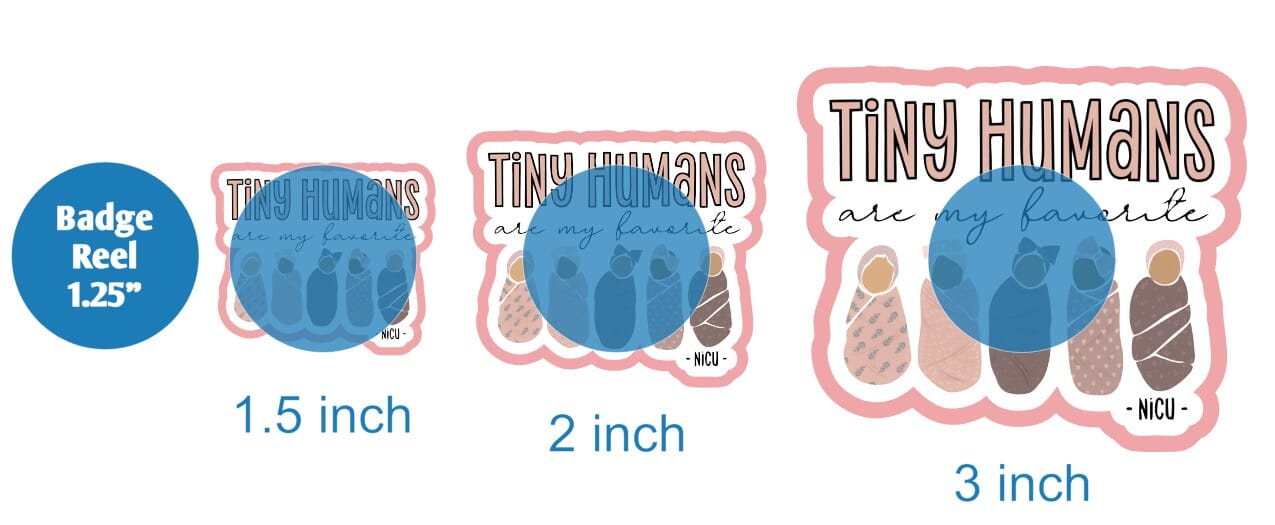 Tiny Humans Are My Favorite - DECAL AND ACRYLIC SHAPE #DA01518