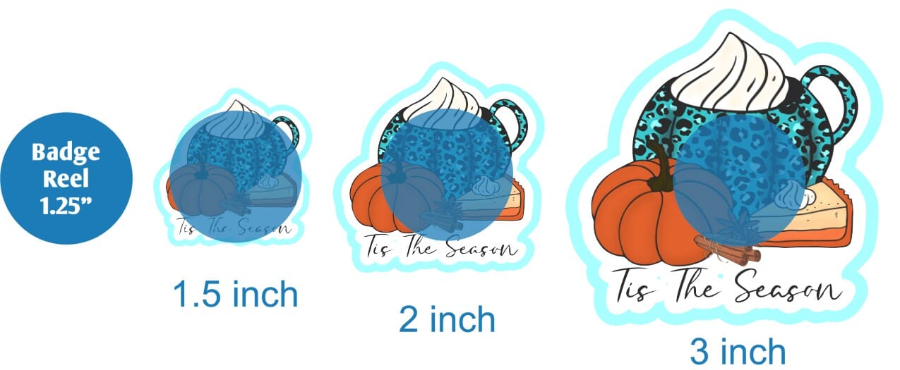 Tis The Season Fall - DECAL AND ACRYLIC SHAPE #DA0375