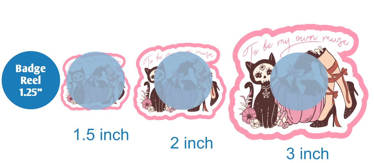 To Be My Own Muse - DECAL AND ACRYLIC SHAPE #DA01305