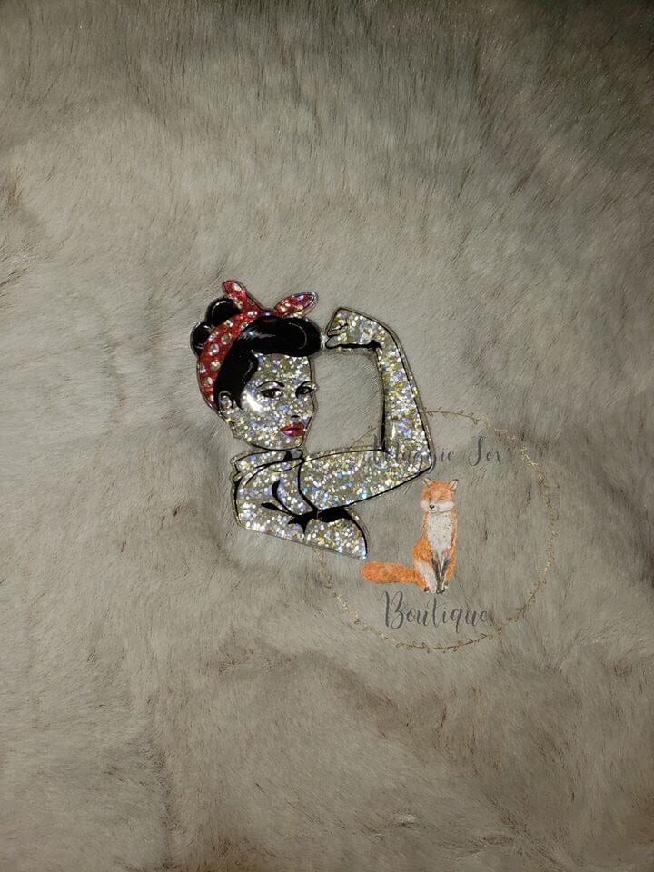 Tough Girl - Acrylic Shape #540