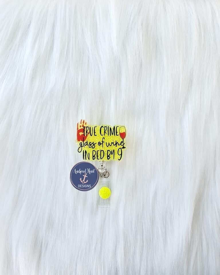 True Crime - Acrylic Shape #975