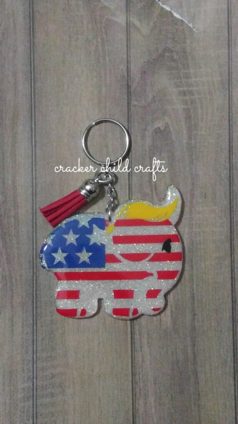 Trump Elephant - Acrylic Shape #726