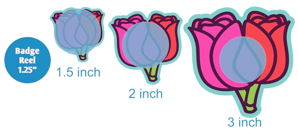 Tulips - Acrylic Shape #1239