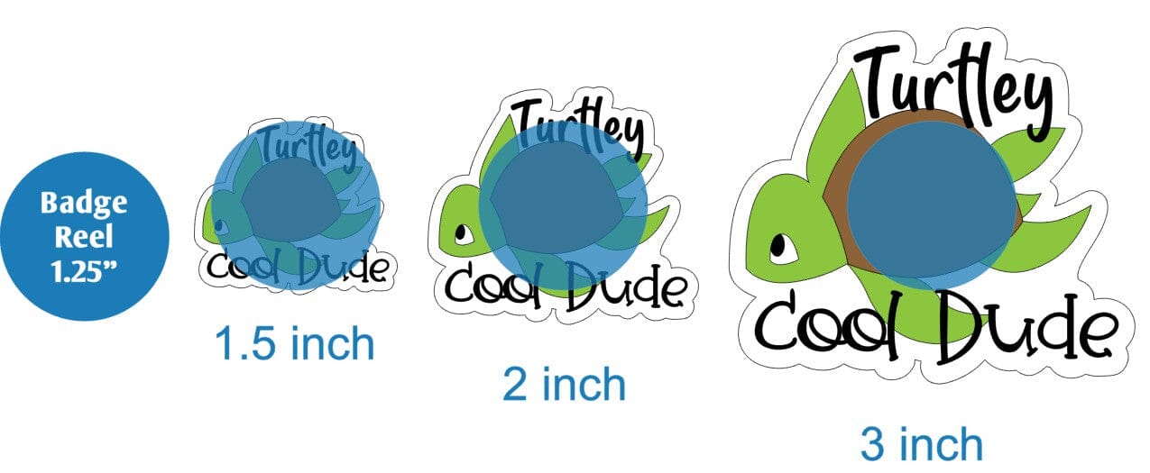 Turtley Cool Dude - Acrylic Shape #118